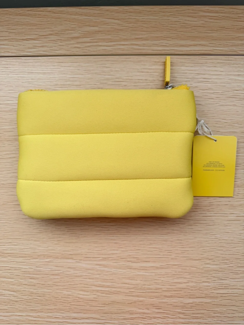 RHODE Bright Yellow Bubble Bag